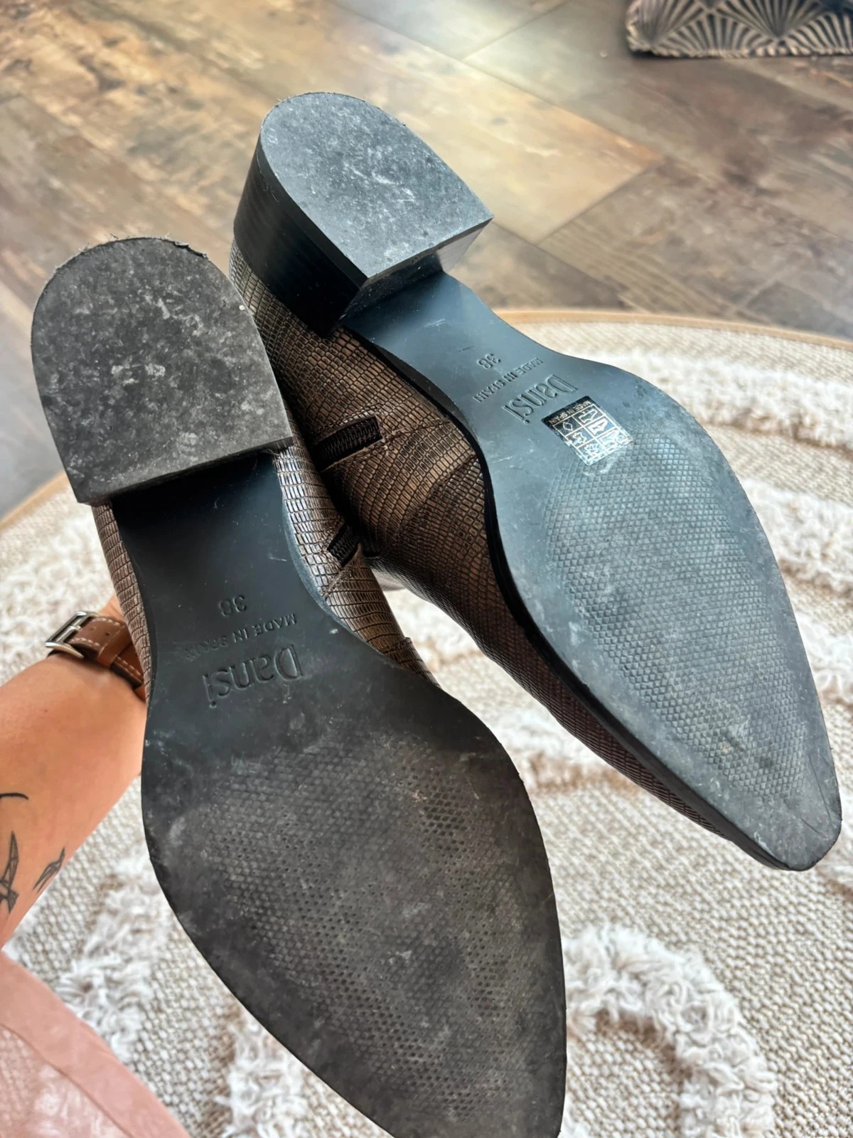 Botines de cuero DANSI – Talla 38 – Elegantes e intemporales – photo 5